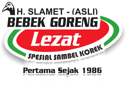 logo bebek goreng h slamet asli